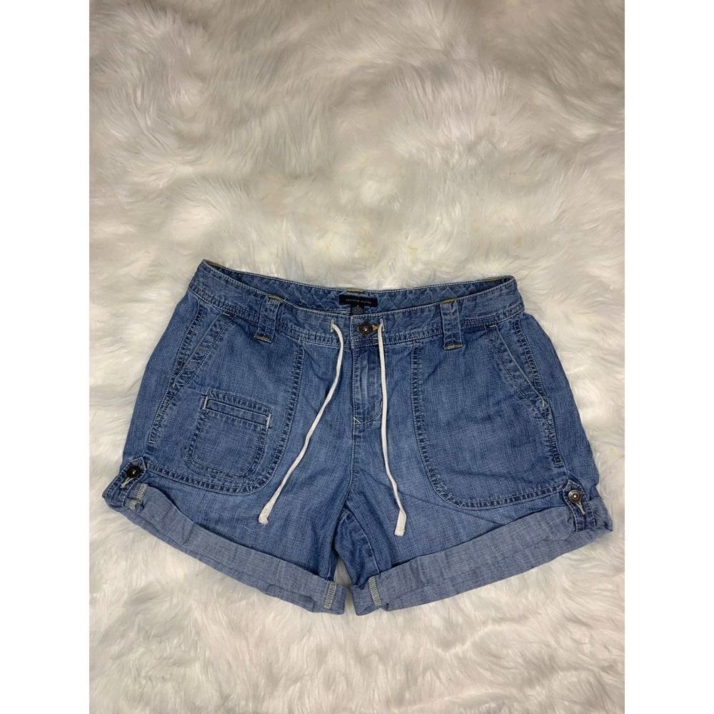 Tommy Hilfiger Women's blue jean shorts